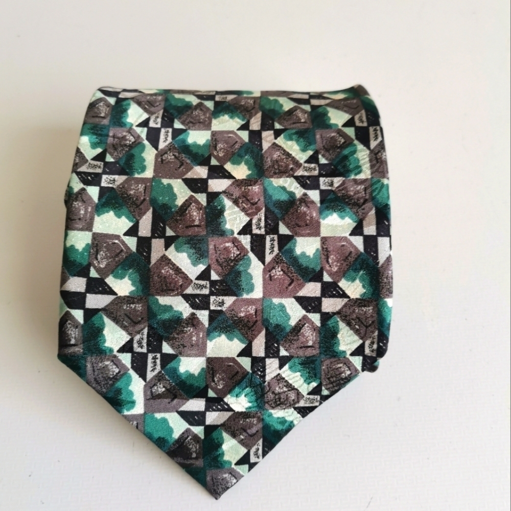 Mondo Di Marco silk tie